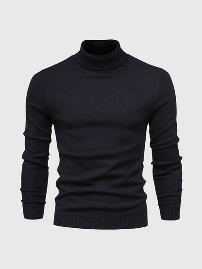 Men's Roll-Neck Jumper – Winter Knit