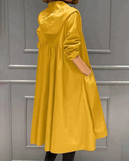 Women's Long Raincoat