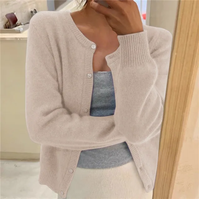 Women's Soft Knit Cardigan – Relaxed Long Cardigan