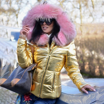 Women's Hooded Jacket – Warm Versatile Autumn Winter