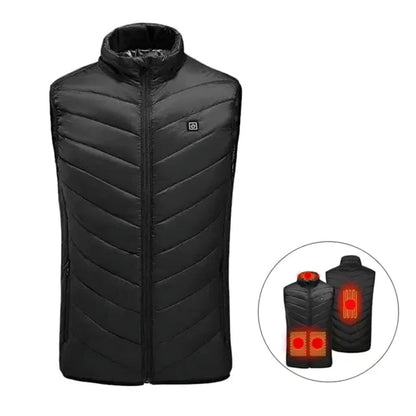 Men's Puffer Gilet – Light Warm Quilted Vest