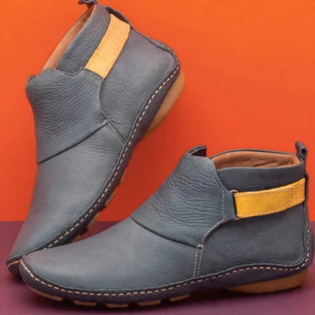 Women's Vintage Ankle Boots – With or without Zip