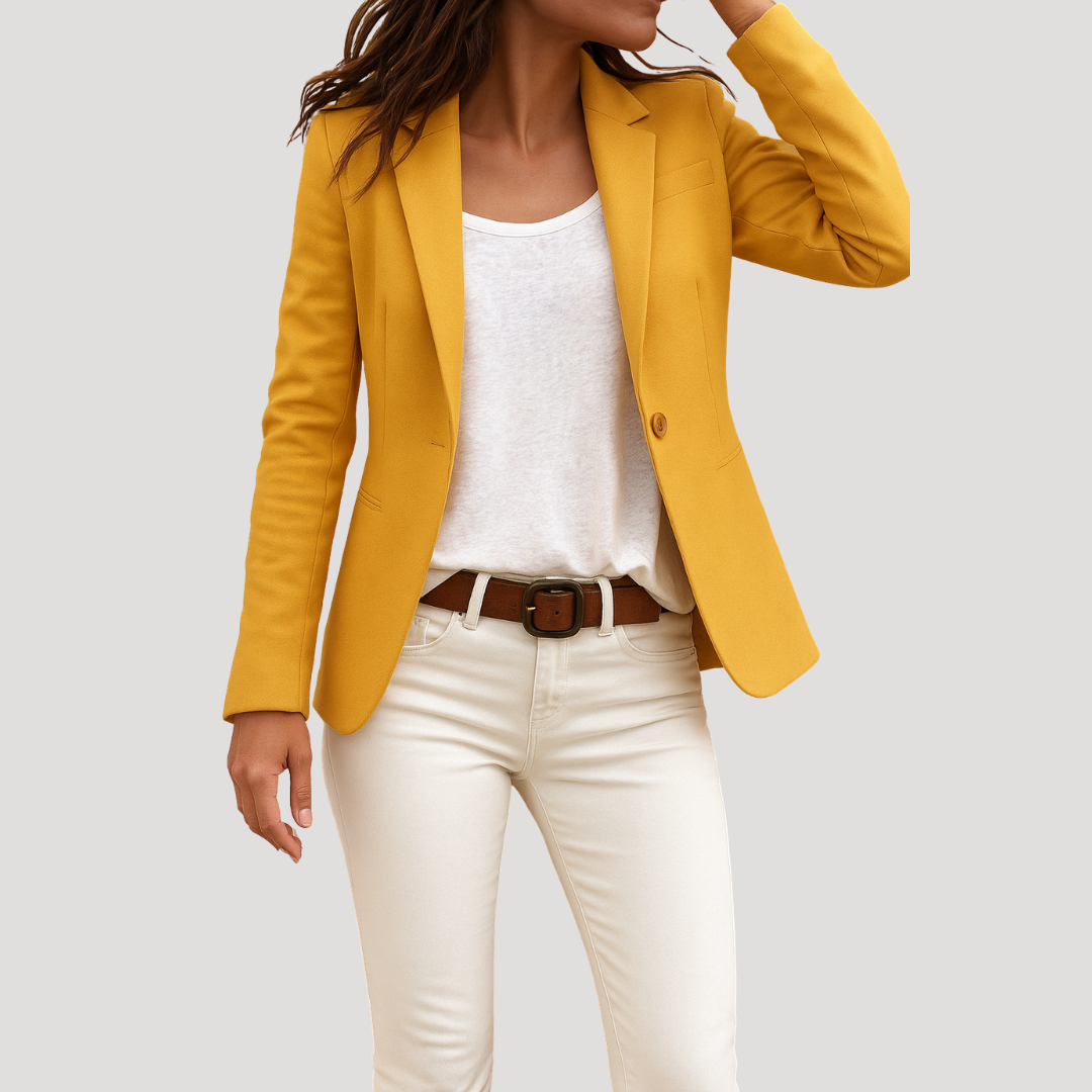 Women's Work Blazer – Tailored Office Jacket