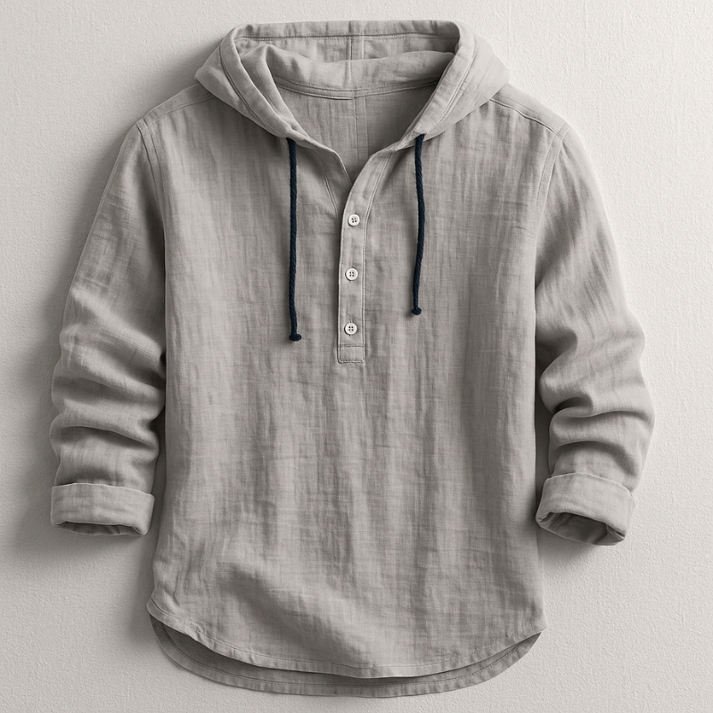 Men's Hooded Shirt – Autumn Winter