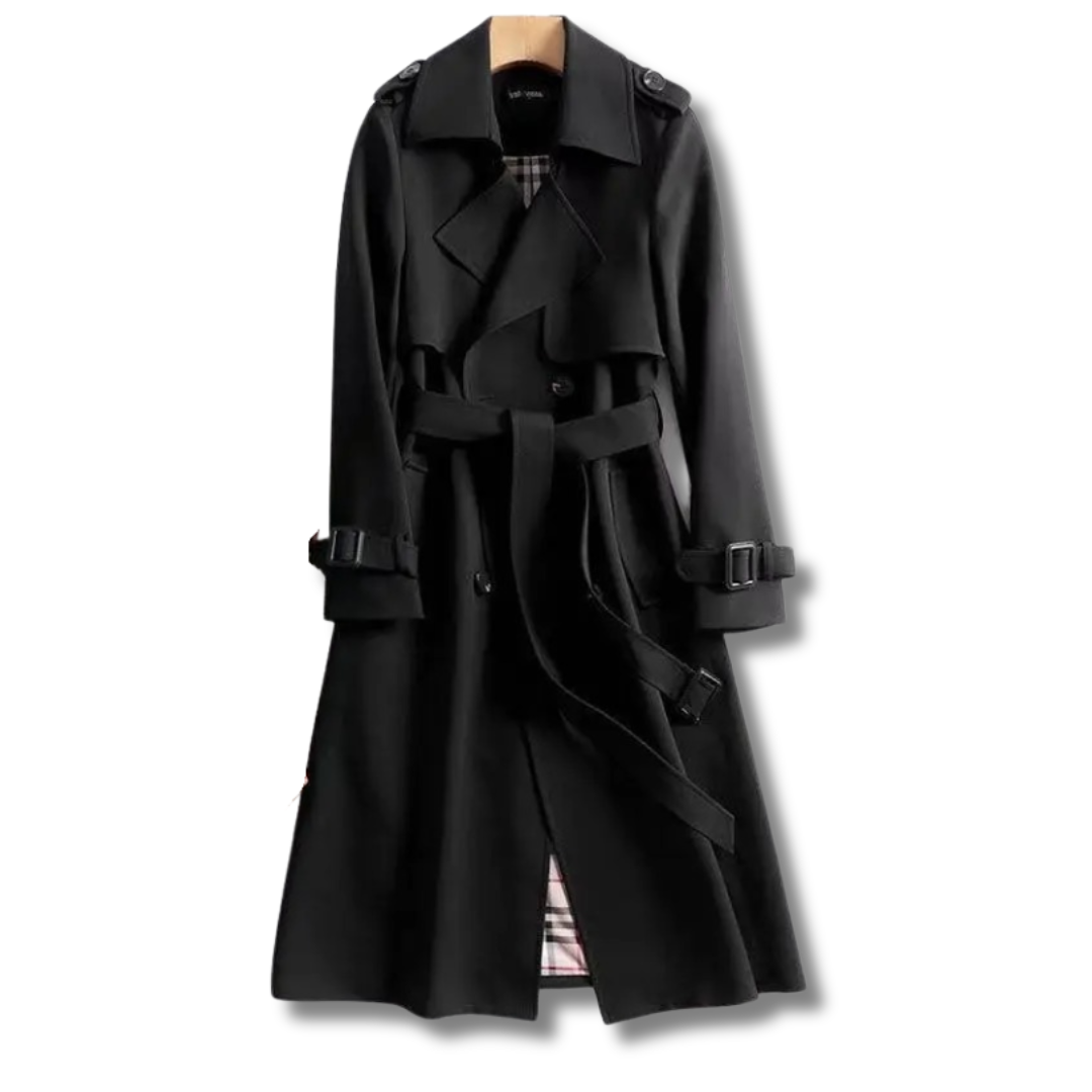 Women's Long Trench – Mid-Season Coat