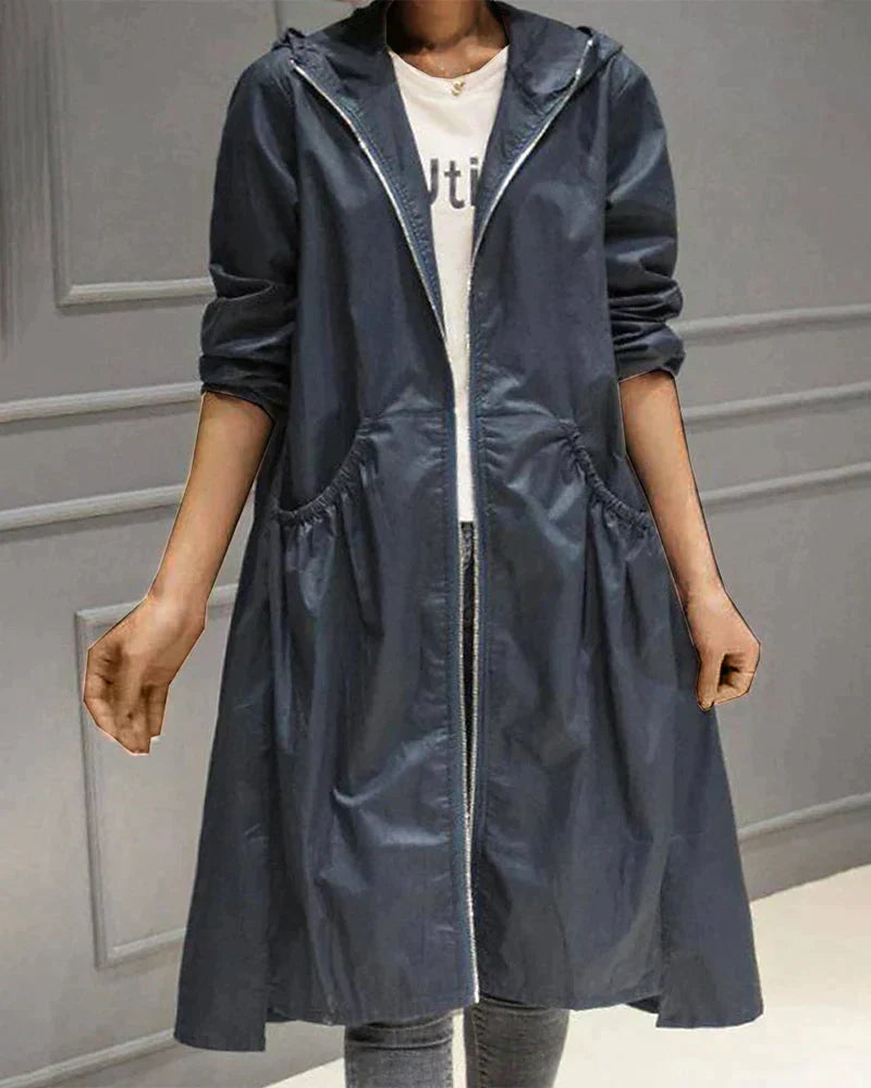 Women's Long Raincoat