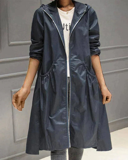 Women's Long Raincoat