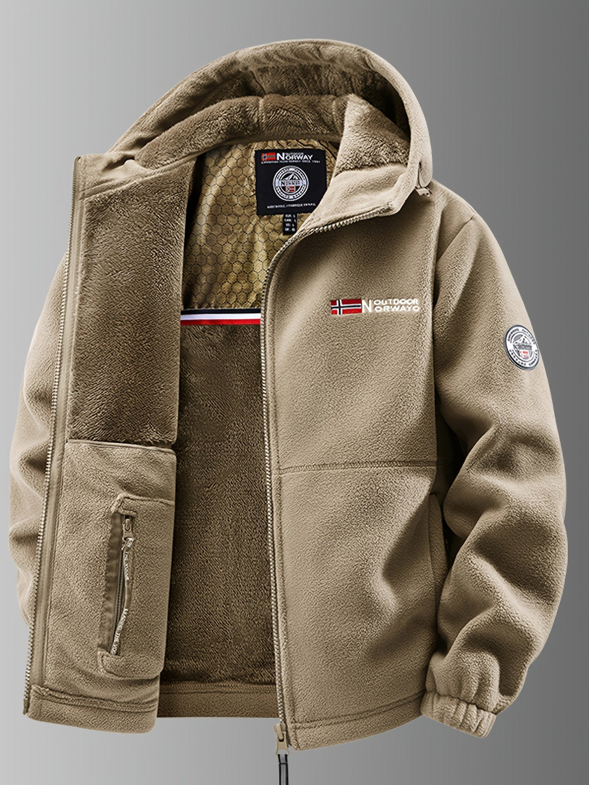 Men's Fleece Jacket – Thermal Warm Winter