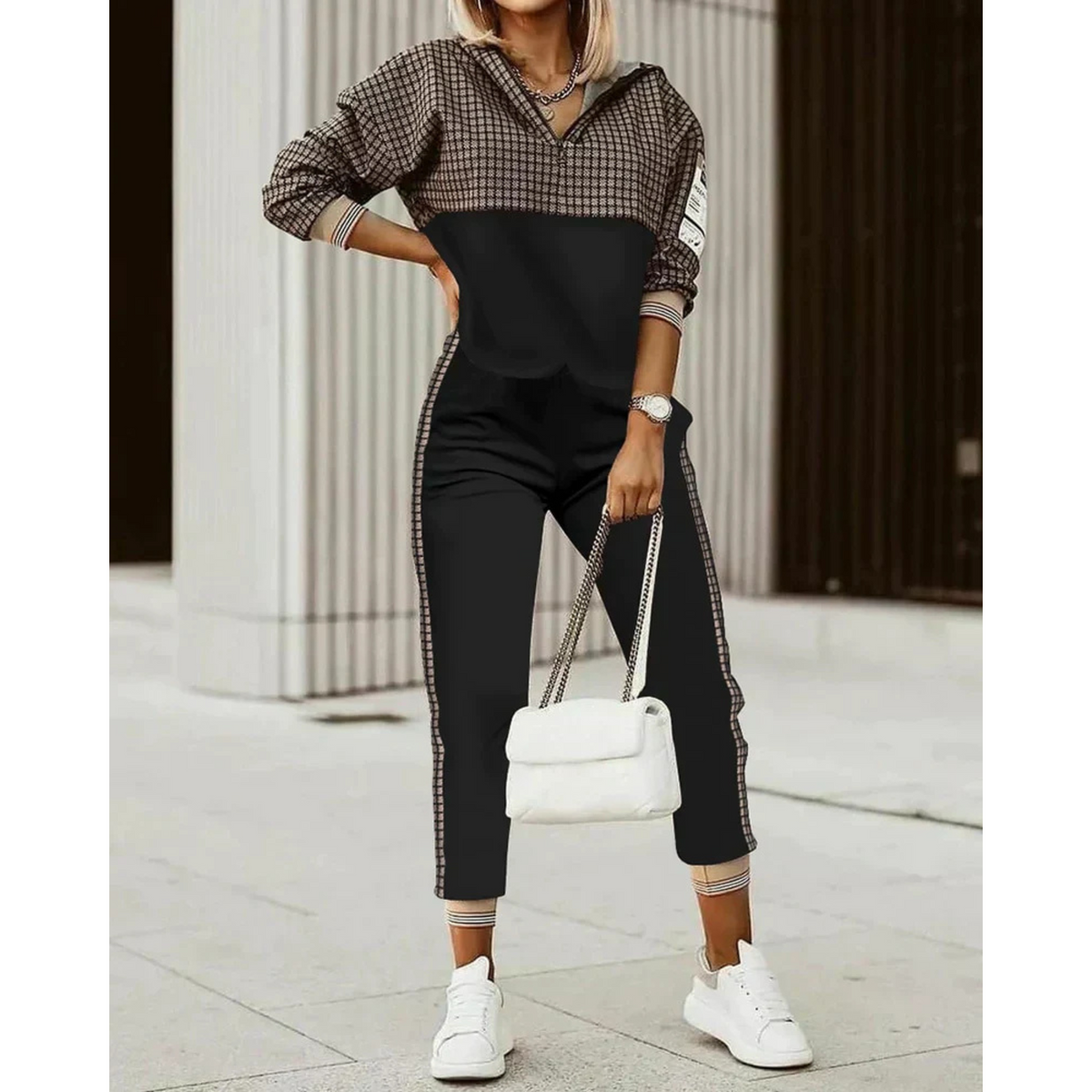 Women's Tracksuit – Matching Comfortable Jogging Set