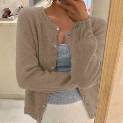 Women's Soft Knit Cardigan – Relaxed Long Cardigan