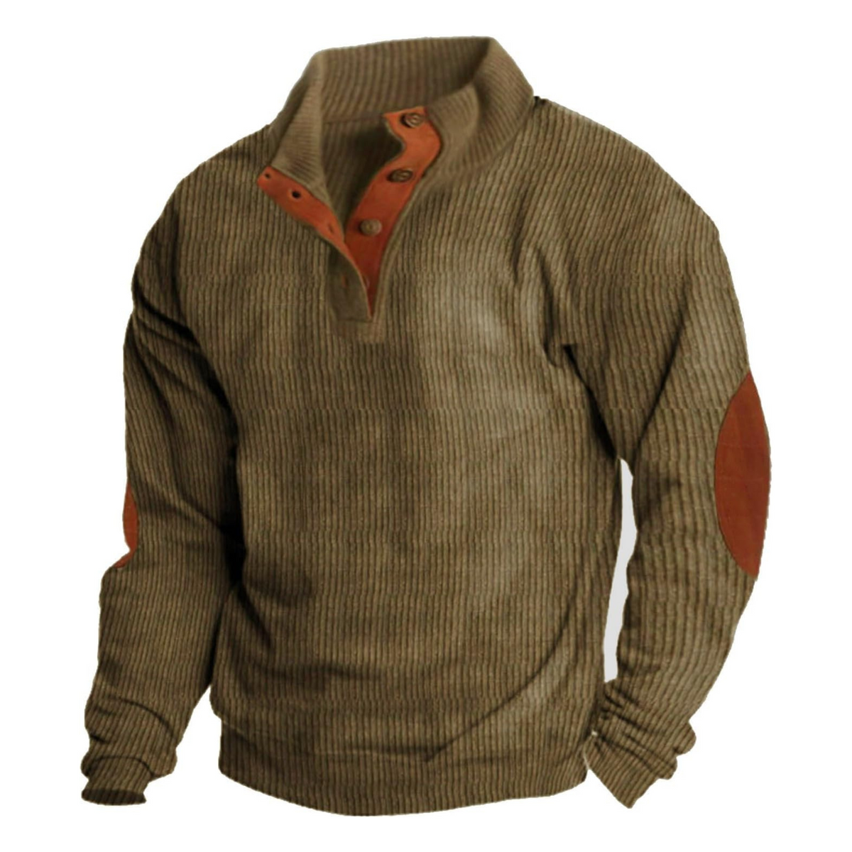 Men's Chunky-Knit Jumper – Thick Warm Winter