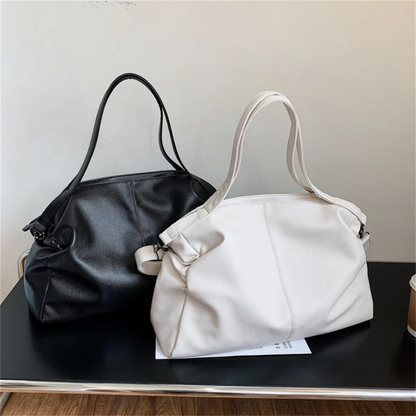 Women's Soft Faux Leather Handbag – Everyday School Bag