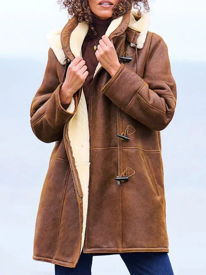 Women's Hooded Coat – Relaxed Fit