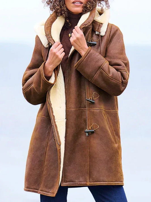 Women's Hooded Coat – Relaxed Fit