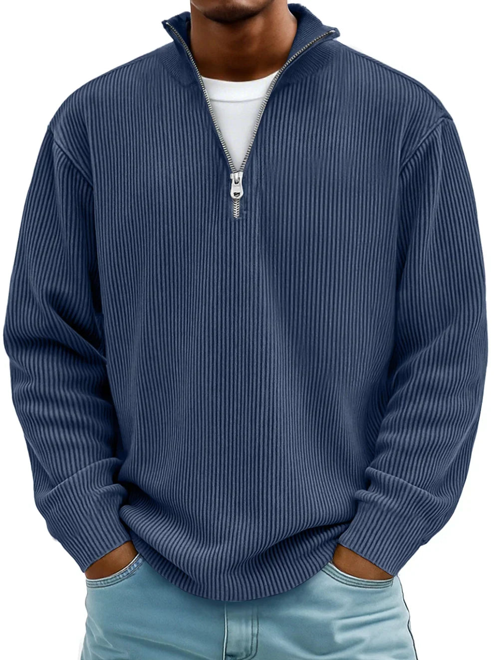 Men's Jumper – Autumn Winter Knit Modern Fit