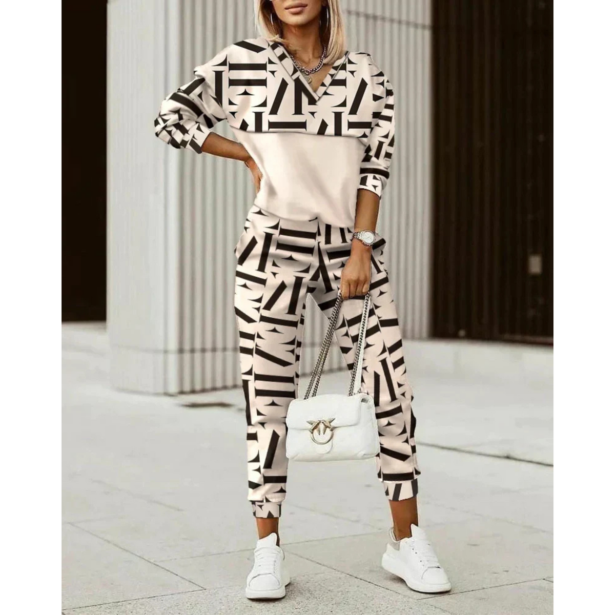 Women's Tracksuit – Matching Comfortable Jogging Set