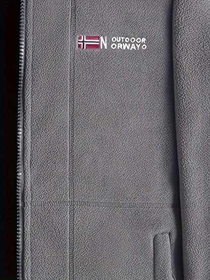 Men's Fleece Jacket – Light and Warm Mid-Season