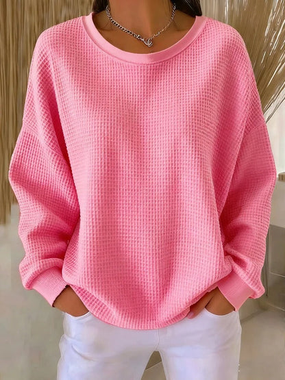 Women's Comfortable Jumper – Relaxed Fit Autumn Winter