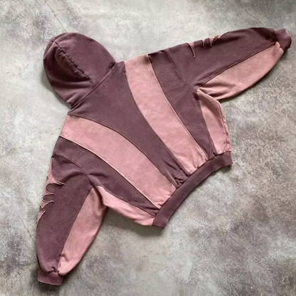 Women's Oversized Vintage Star Hoodie – Washed Hoodie