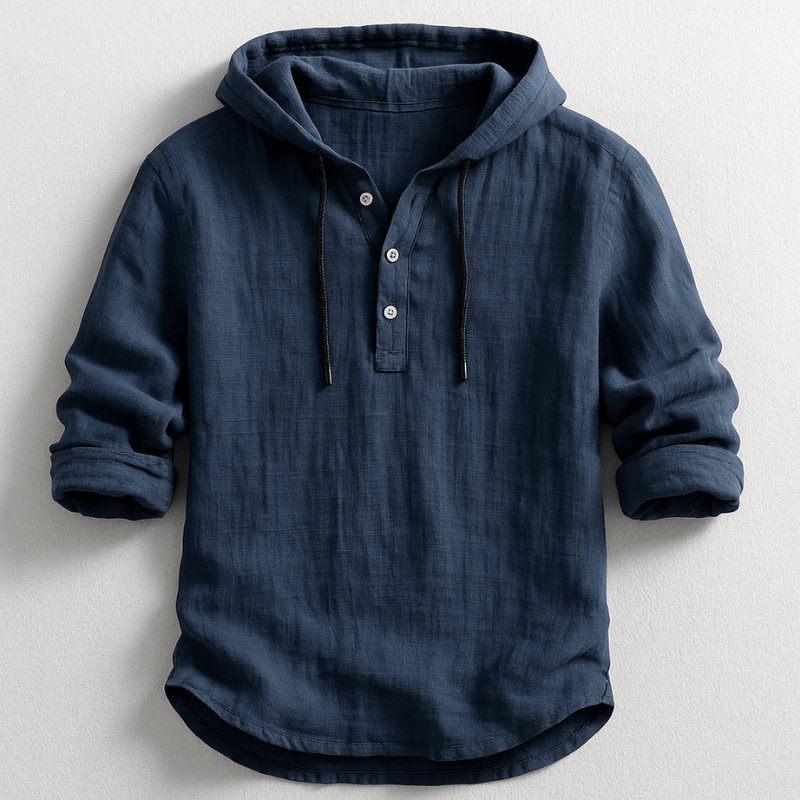 Men's Hooded Shirt – Autumn Winter