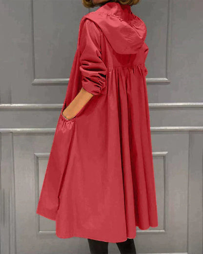 Women's Long Raincoat