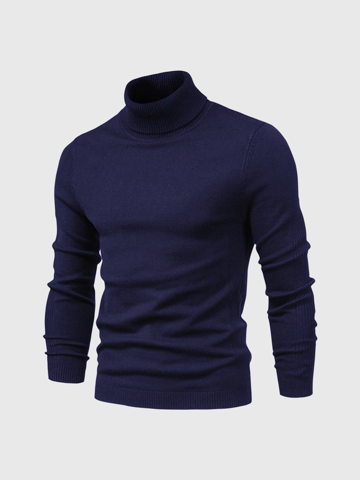 Men's Roll-Neck Jumper – Winter Knit