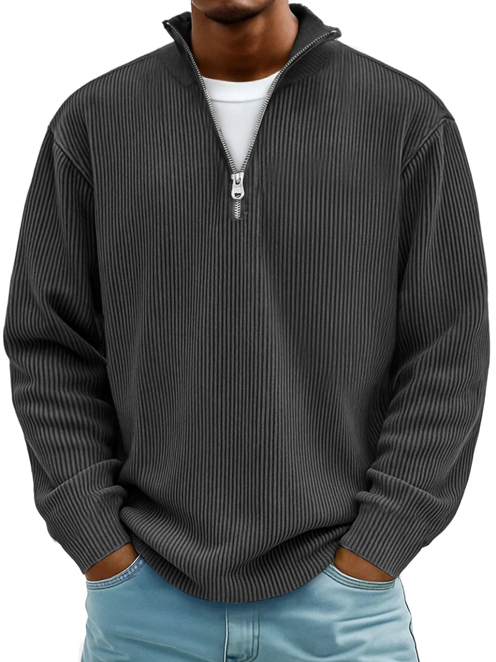 Men's Jumper – Autumn Winter Knit Modern Fit