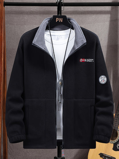 Men's Fleece Jacket – Light and Warm Mid-Season