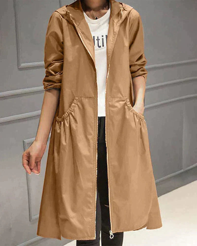Women's Long Raincoat