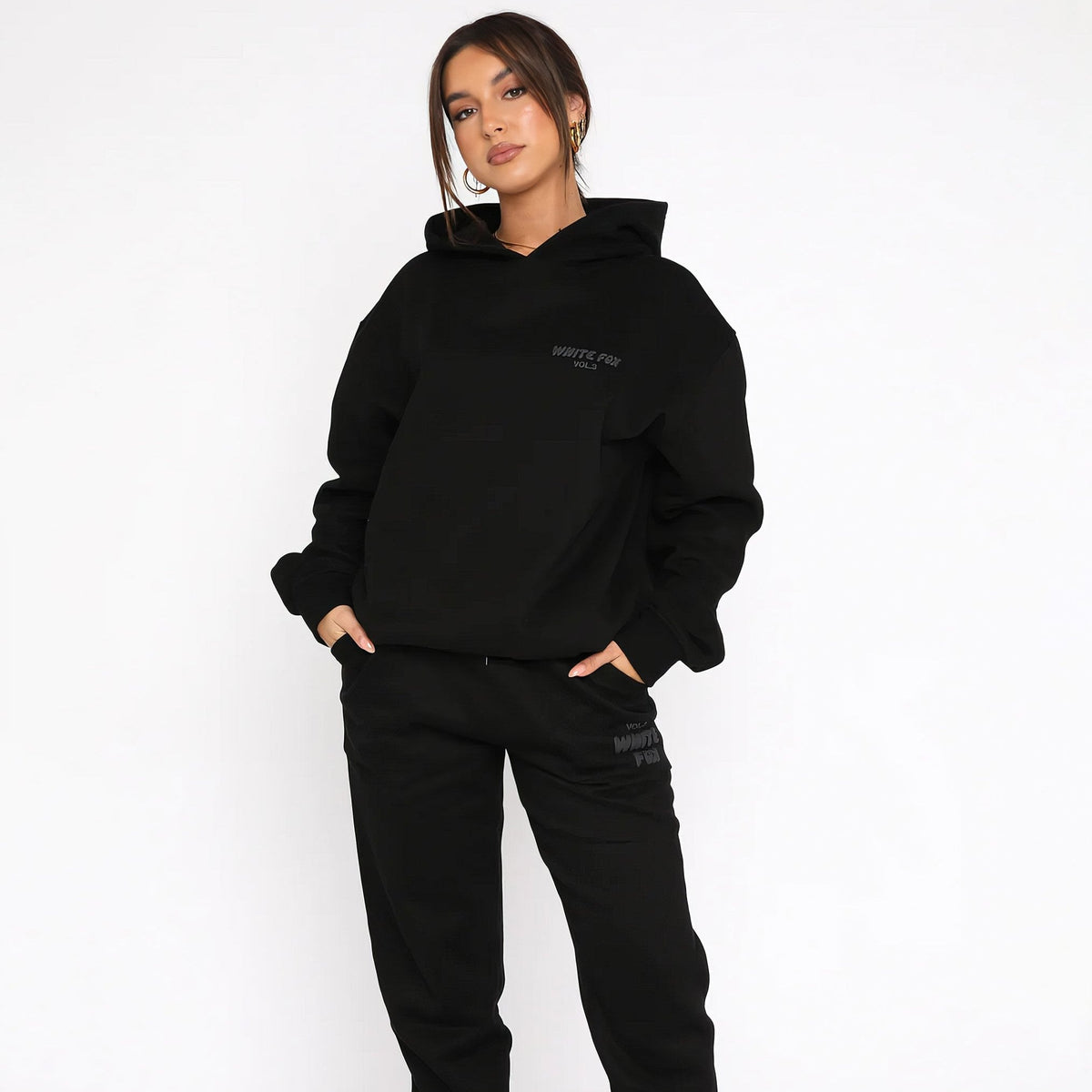 Women's Hoodie & Jogger Set – Two-Piece Tracksuit