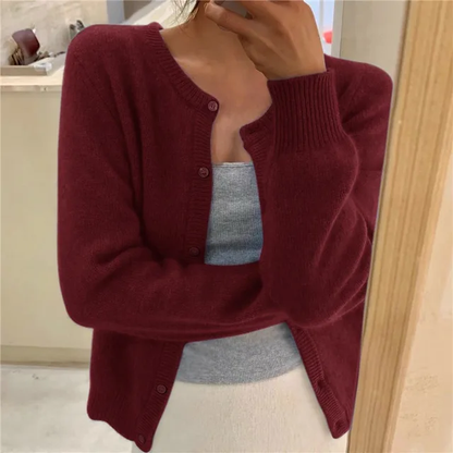 Women's Soft Knit Cardigan – Relaxed Long Cardigan