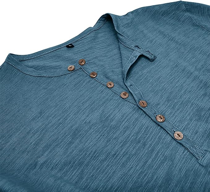Men's Long-Sleeve Shirt – Winter Button-Down Collar