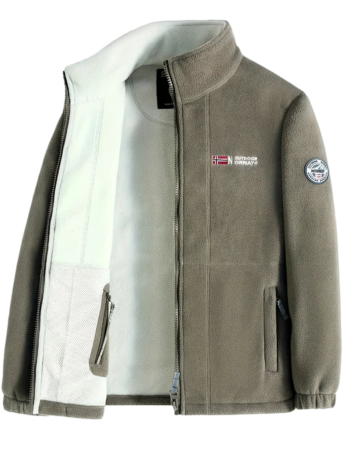 Men's Fleece Jacket – Light and Warm Mid-Season