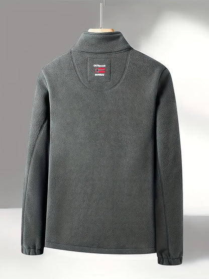 Men's Fleece Jacket – Light and Warm Mid-Season