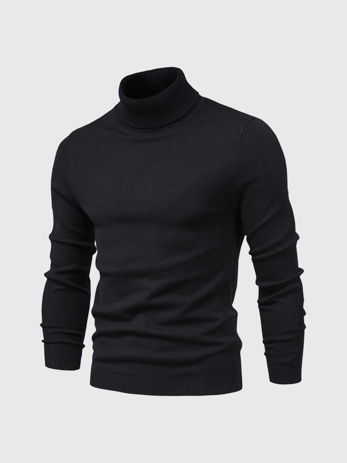 Men's Roll-Neck Jumper – Winter Knit