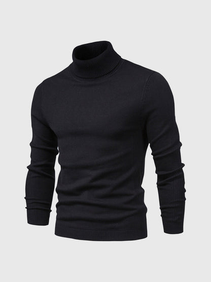 Men's Roll-Neck Jumper – Winter Knit