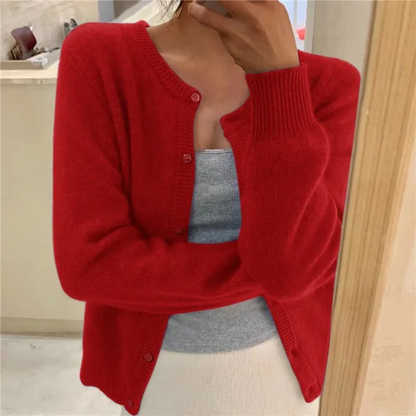 Women's Soft Knit Cardigan – Relaxed Long Cardigan