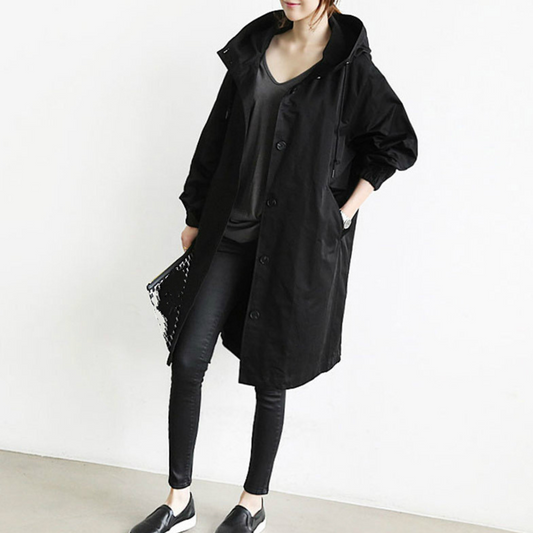 Women's Windproof Trench – Waterproof Mid-Season