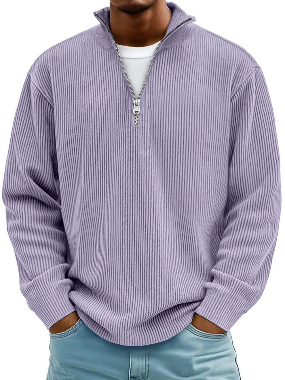 Men's Jumper – Autumn Winter Knit Modern Fit