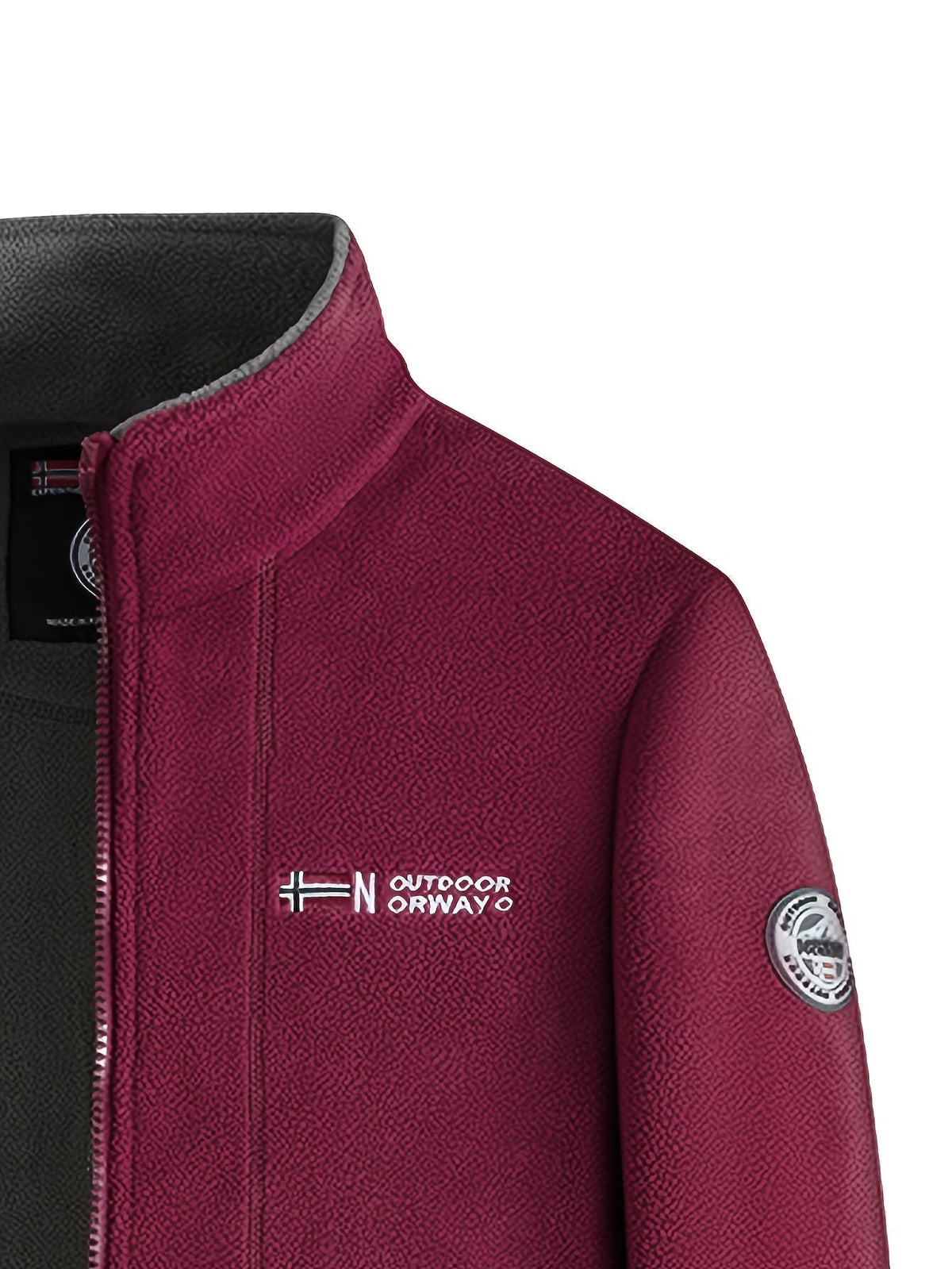Men's Fleece Jacket – Light and Warm Mid-Season