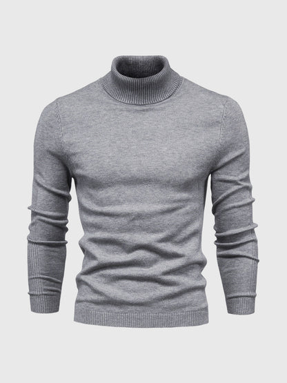 Men's Roll-Neck Jumper – Winter Knit