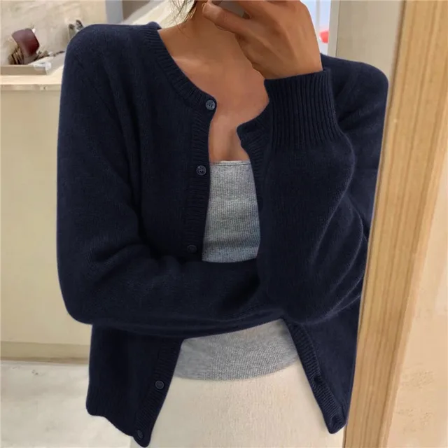 Women's Soft Knit Cardigan – Relaxed Long Cardigan