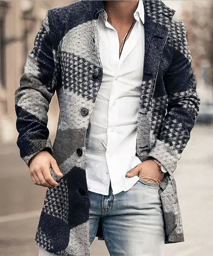 Men's Mid-Season Trench – Classic Coat