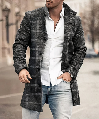Men's Mid-Season Trench – Classic Coat