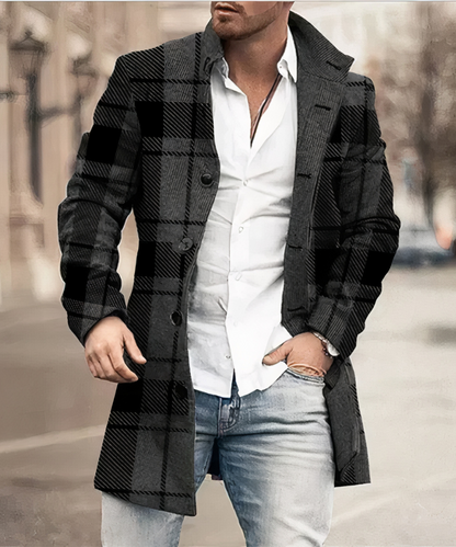 Men's Mid-Season Trench – Classic Coat