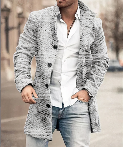 Men's Mid-Season Trench – Classic Coat
