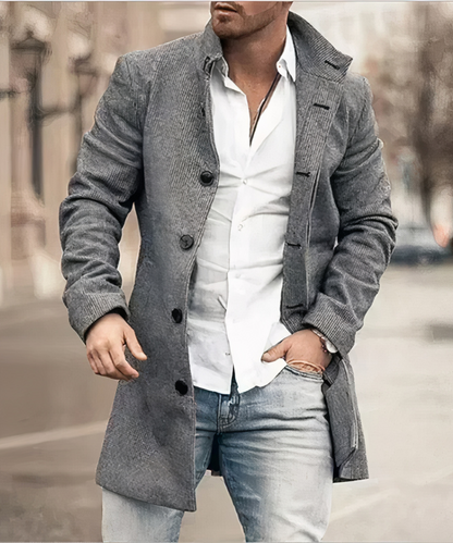 Men's Mid-Season Trench – Classic Coat