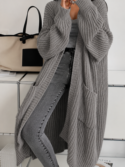 Women's Oversized Cardigan – Comfortable Loose