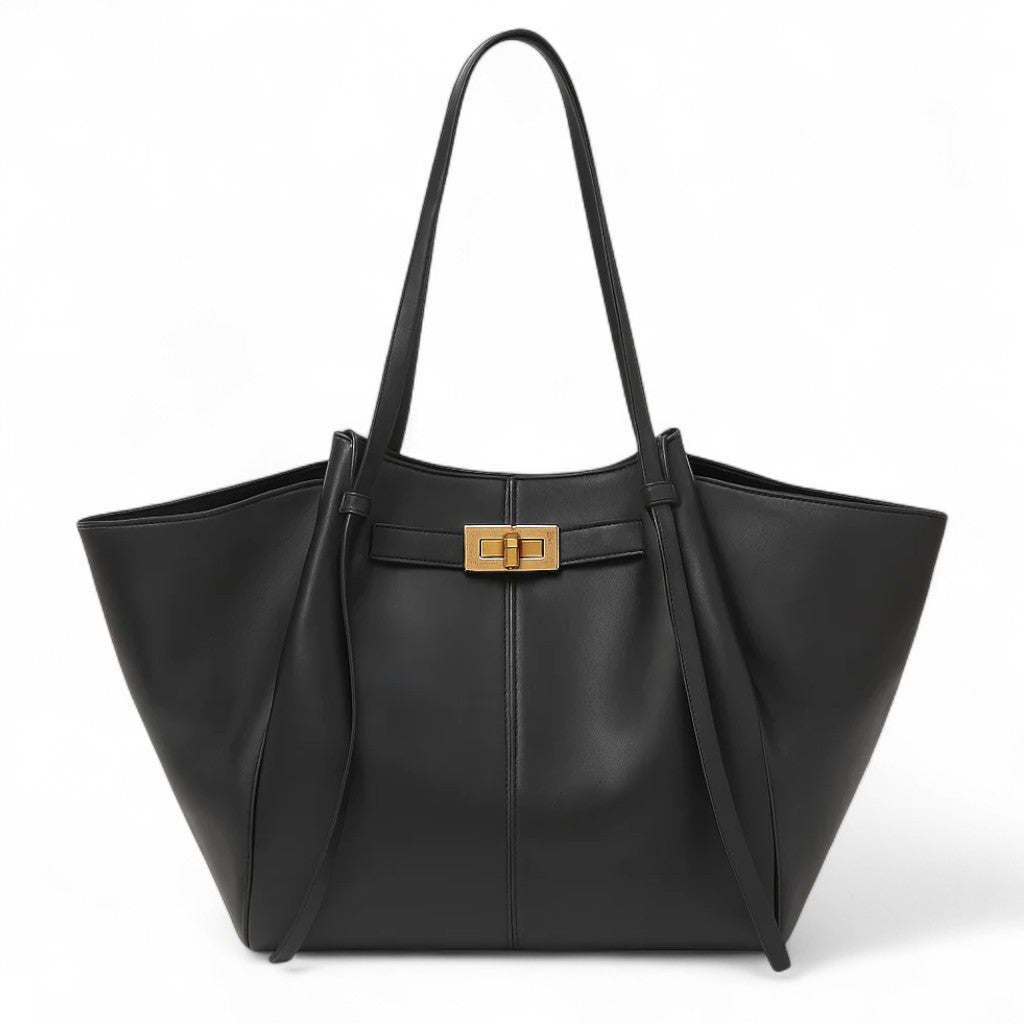 Women's Large Handbag in Faux Leather – Work & School Tote Bag
