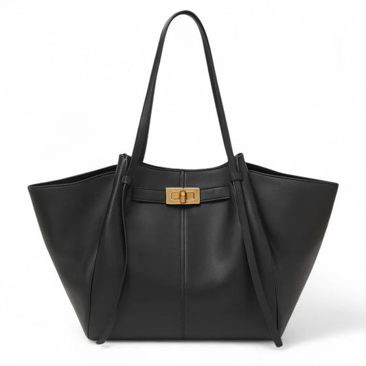 Women's Large Handbag in Faux Leather – Work & School Tote Bag